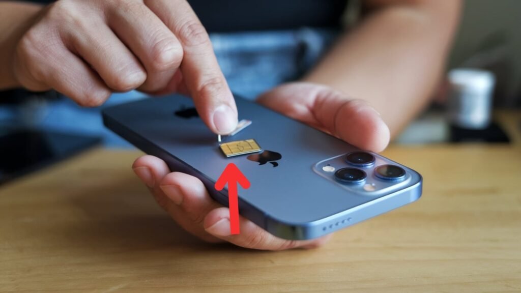 Remove the current SIM card and insert a SIM card from a different carrier
