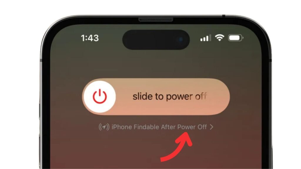 Turn off your iPhone