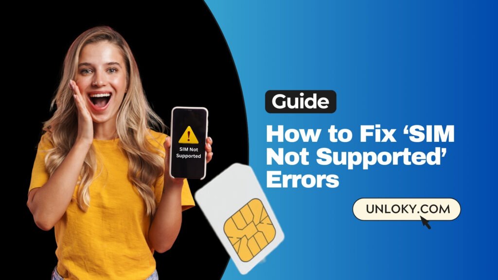 How to Fix ‘SIM Not Supported’ Errors – Easy Guide – Unloky