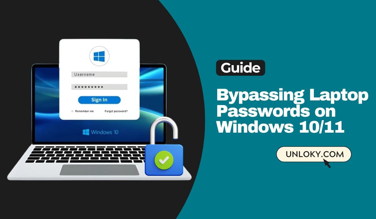 Bypassing Laptop Passwords on Windows 1011