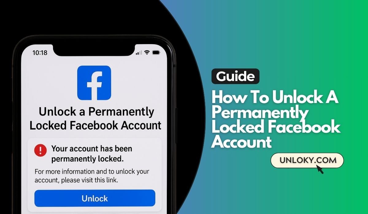 How To Unlock A Permanently Locked Facebook Account