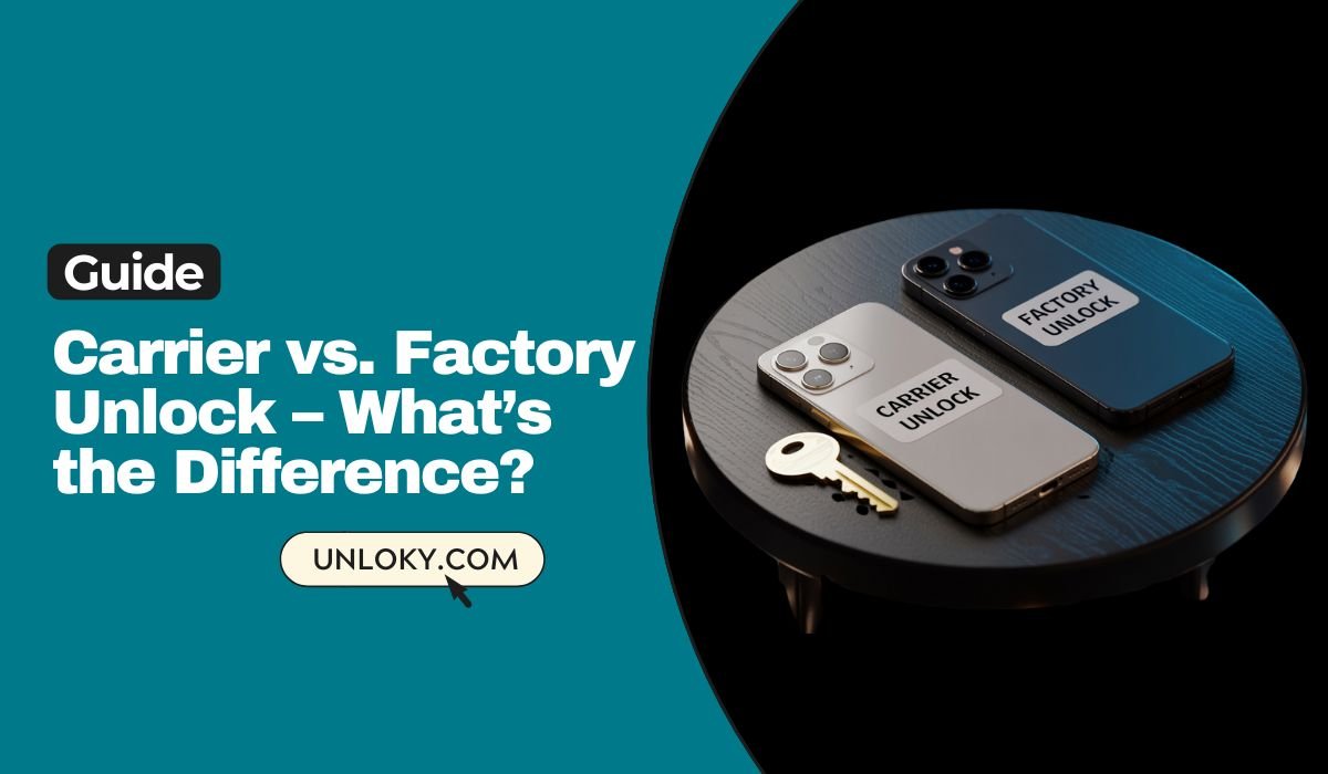Carrier vs. Factory Unlock – What’s the Difference