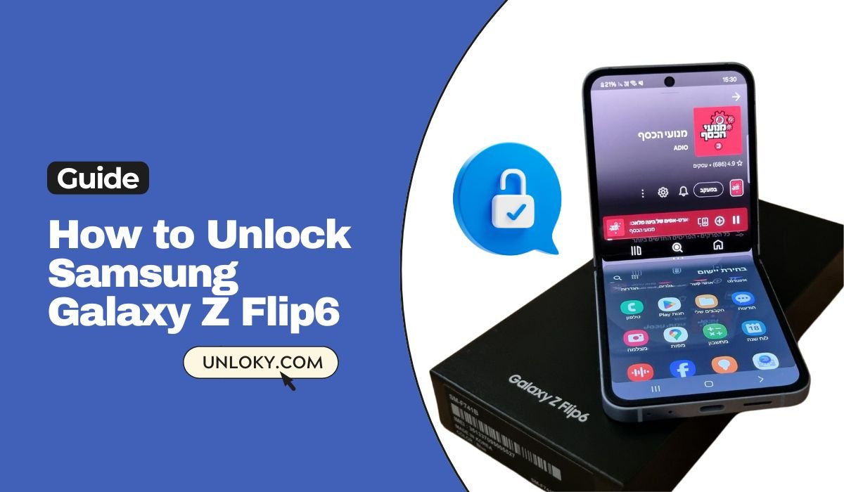How to Unlock Samsung Galaxy Z Flip6