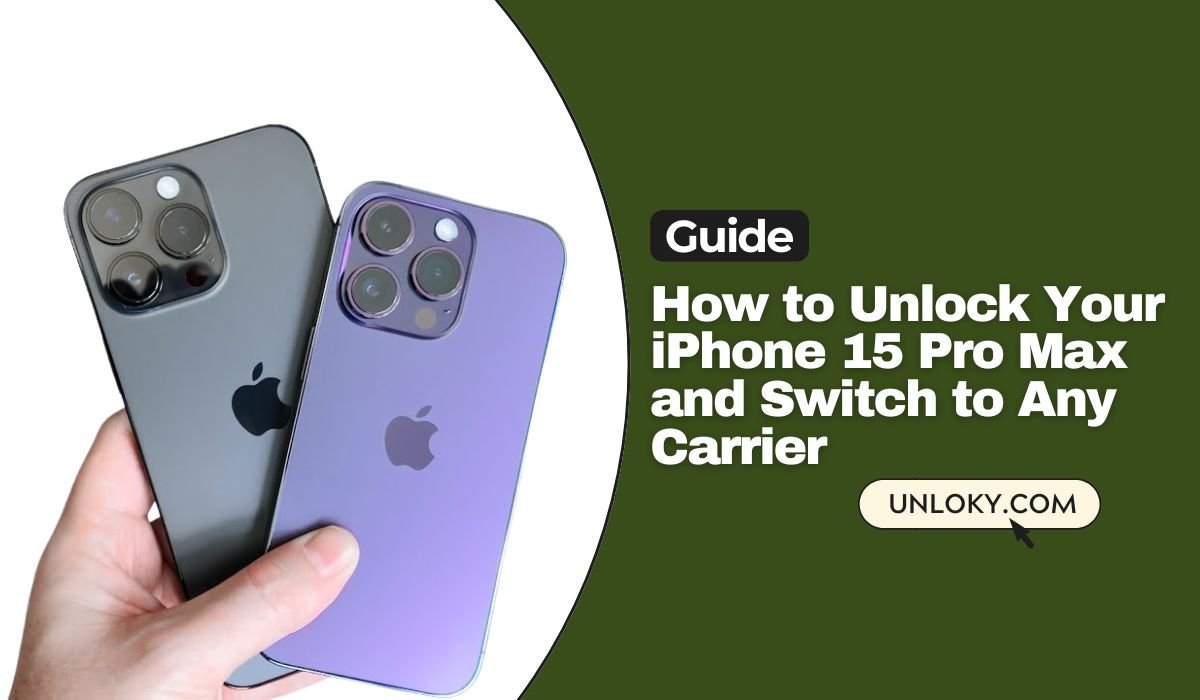 How to Unlock Your iPhone 15 Pro Max and Switch to Any Carrier