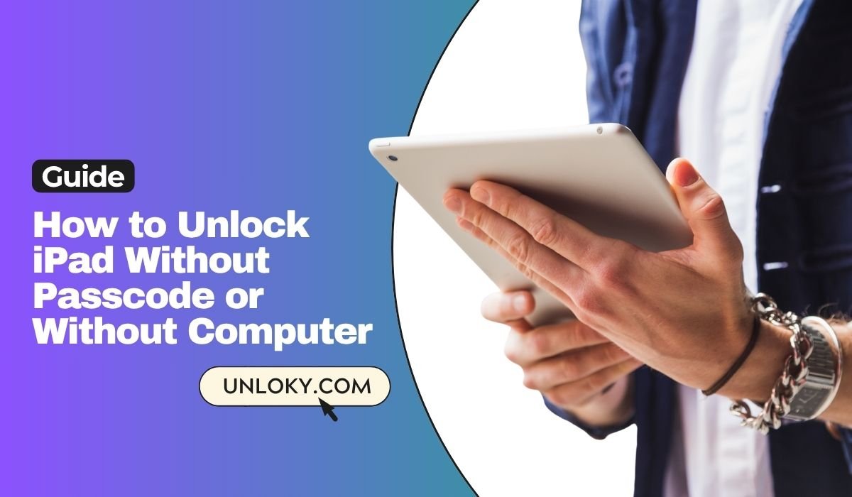 How to Unlock iPad Without Passcode or Without Computer