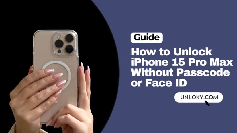 How to Unlock iPhone 15 Pro Max Without Passcode or Face ID