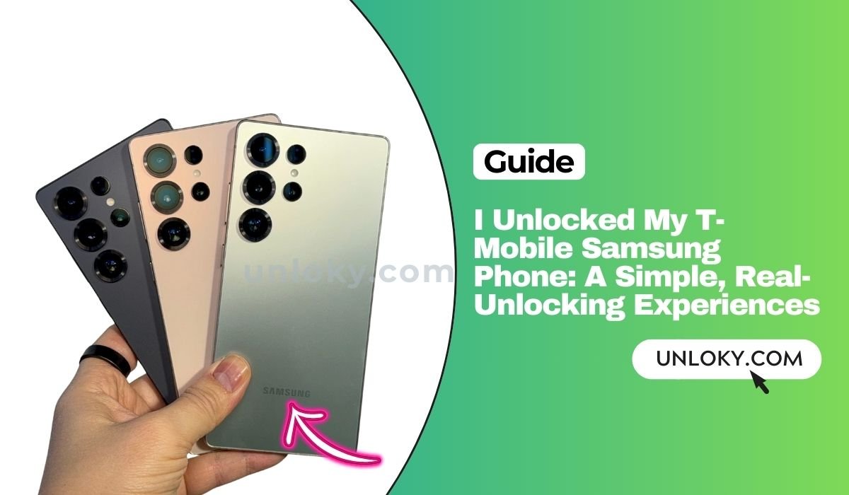 I Unlocked My T-Mobile Samsung Phone A Simple, Real-Unlocking Experiences