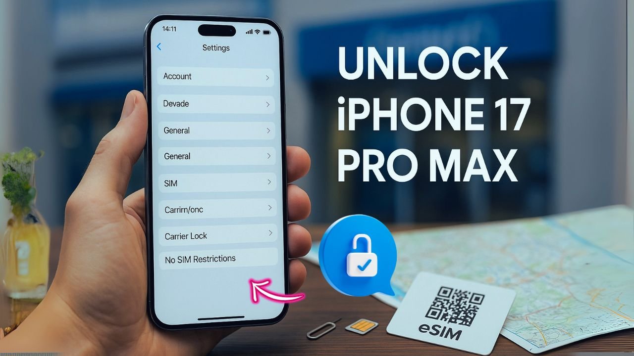 How to Unlock iPhone 17 Pro Max from Any Carrier for Free