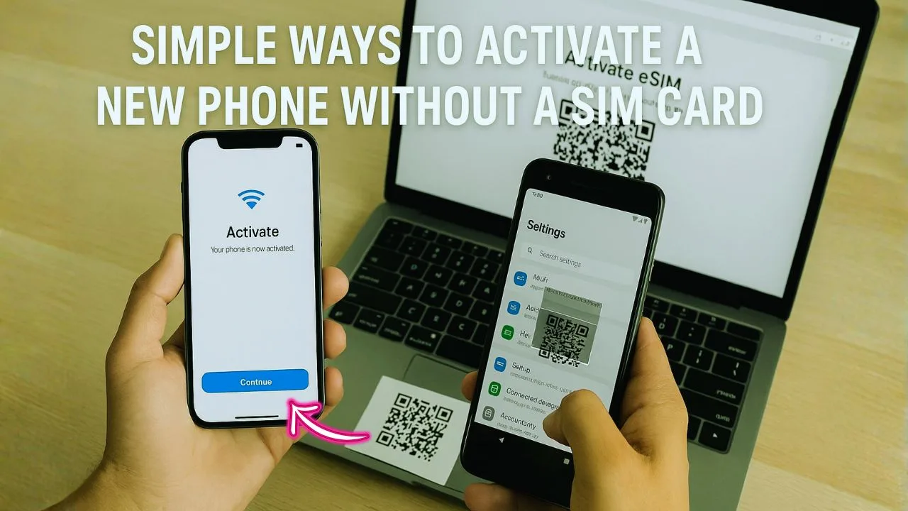 Activate A New Phone Without A SIM Card