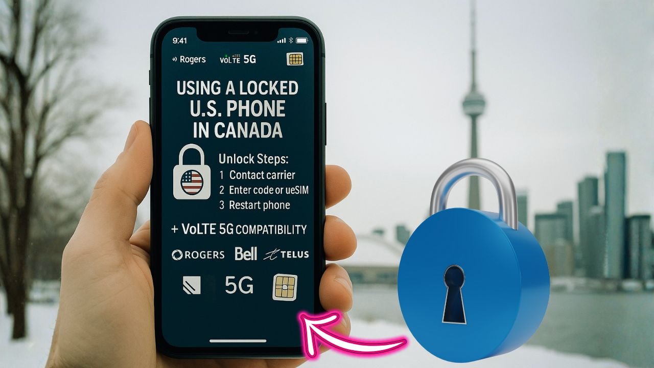Using a Locked U.S. Phone in Canada Unlock Steps + VoLTE5G Compatibility