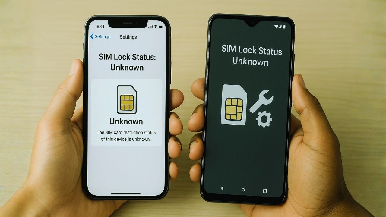 “SIM Lock Status Unknown” on iPhoneAndroid