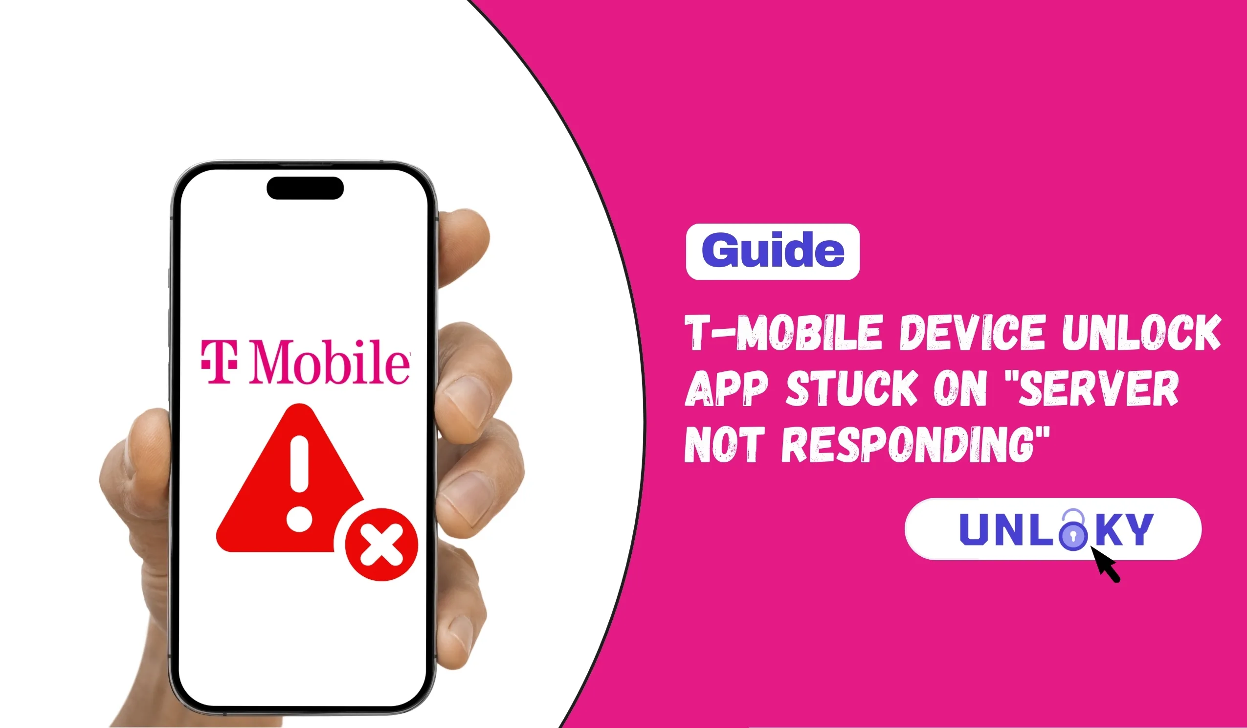 T-Mobile Device Unlock App Stuck on Server Not Responding