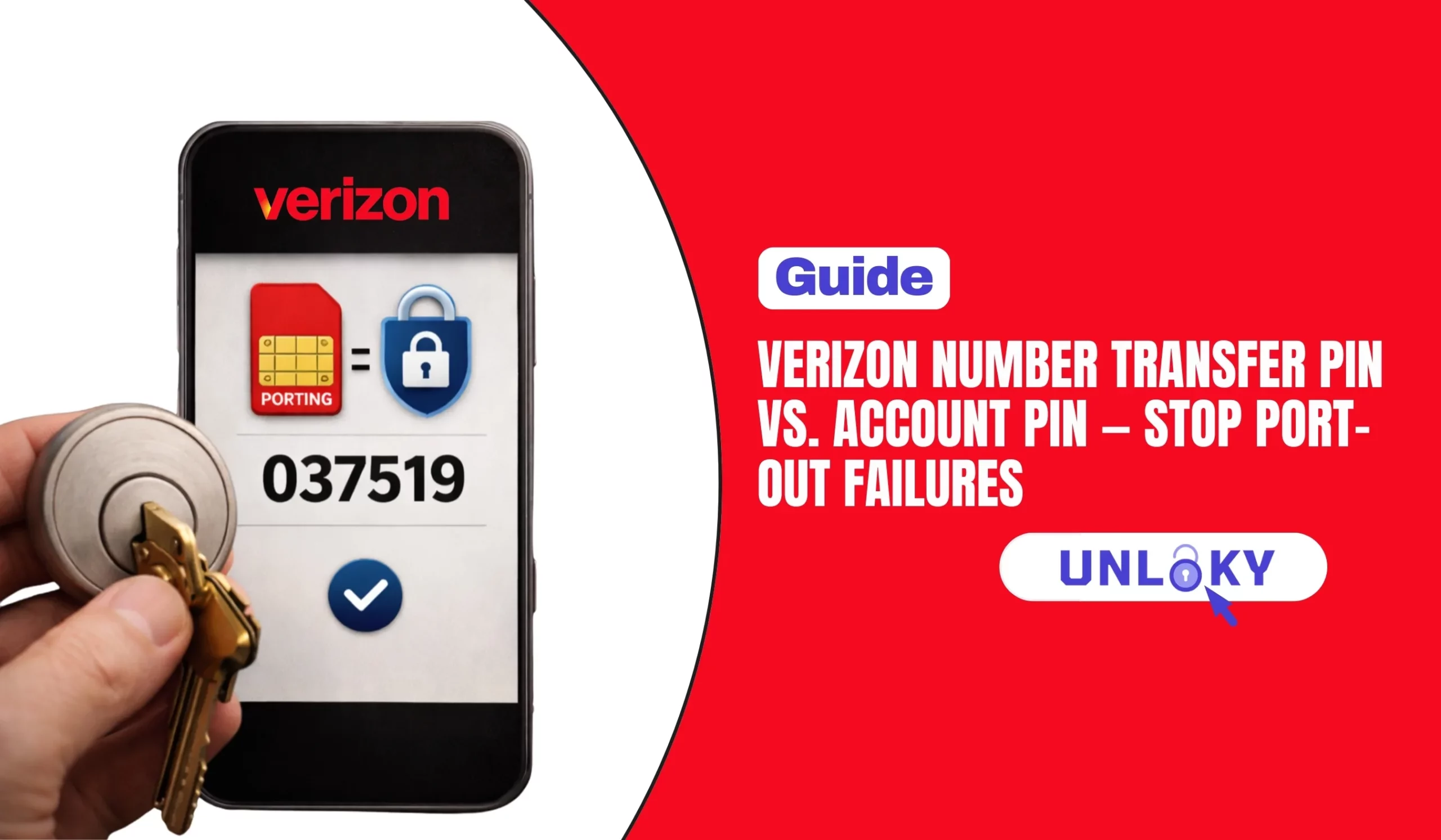 Verizon Number Transfer PIN vs. Account PIN — Stop Port-Out Failures