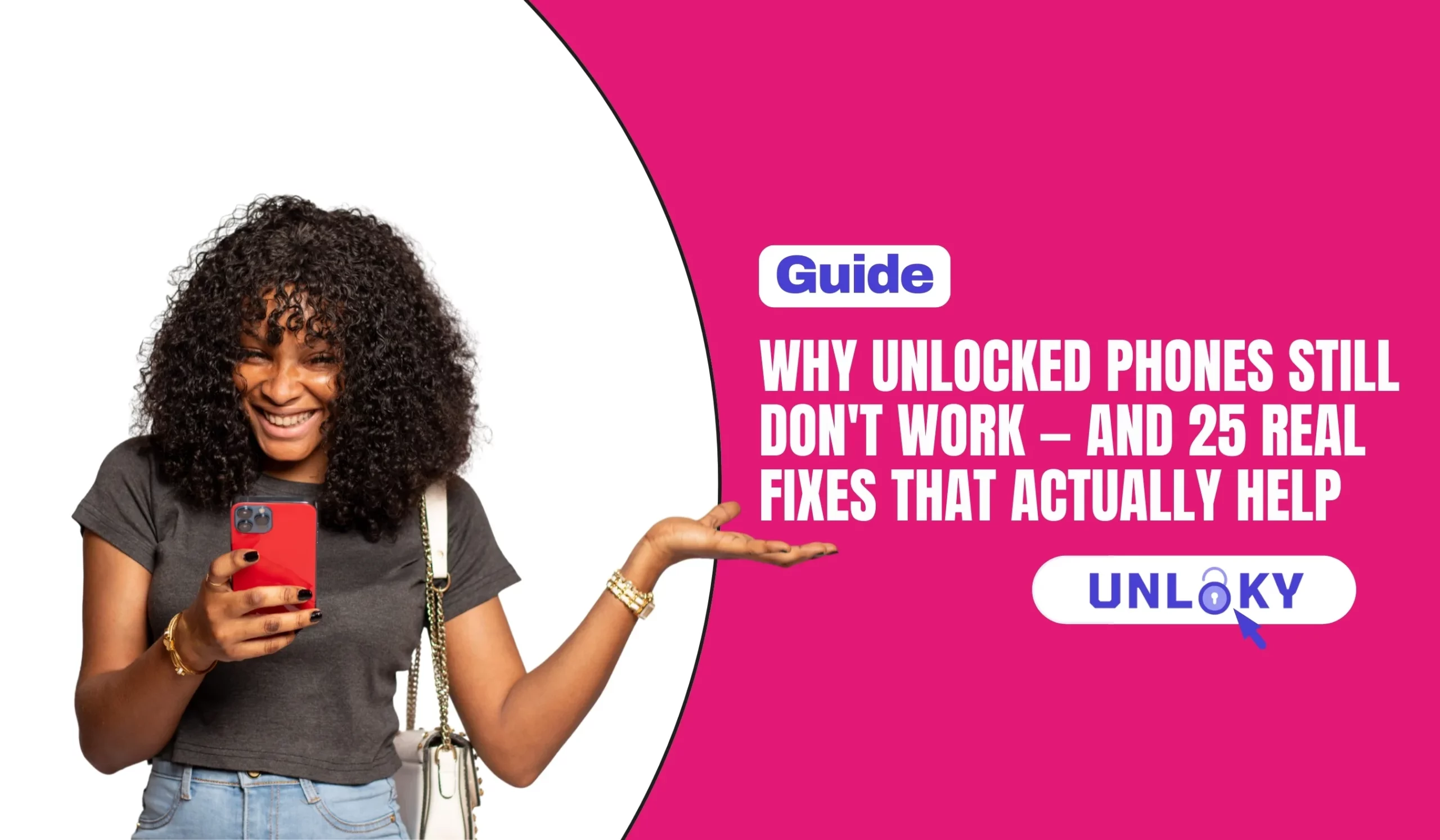 Why Unlocked Phones Still Don't Work — and 25 Real Fixes That Actually Help