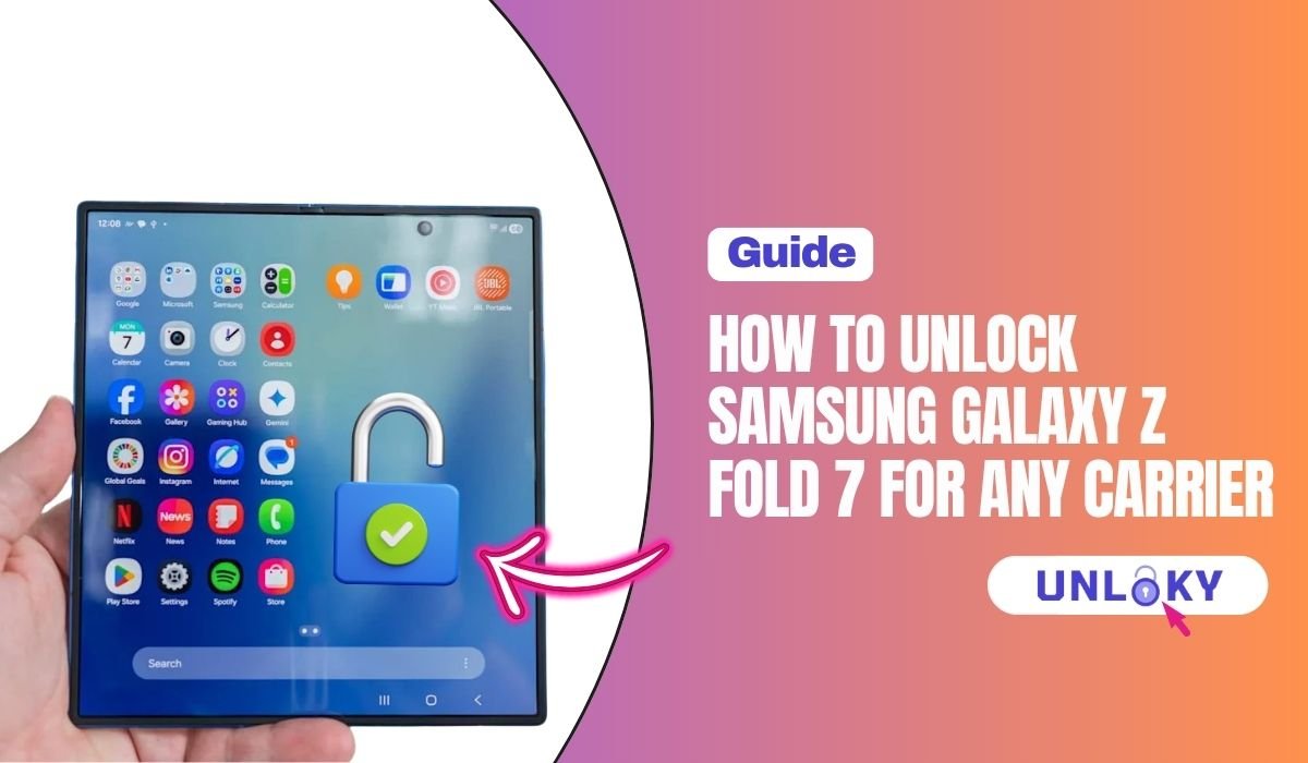 How to Unlock Samsung Galaxy Z Fold 7 for Any Carrier