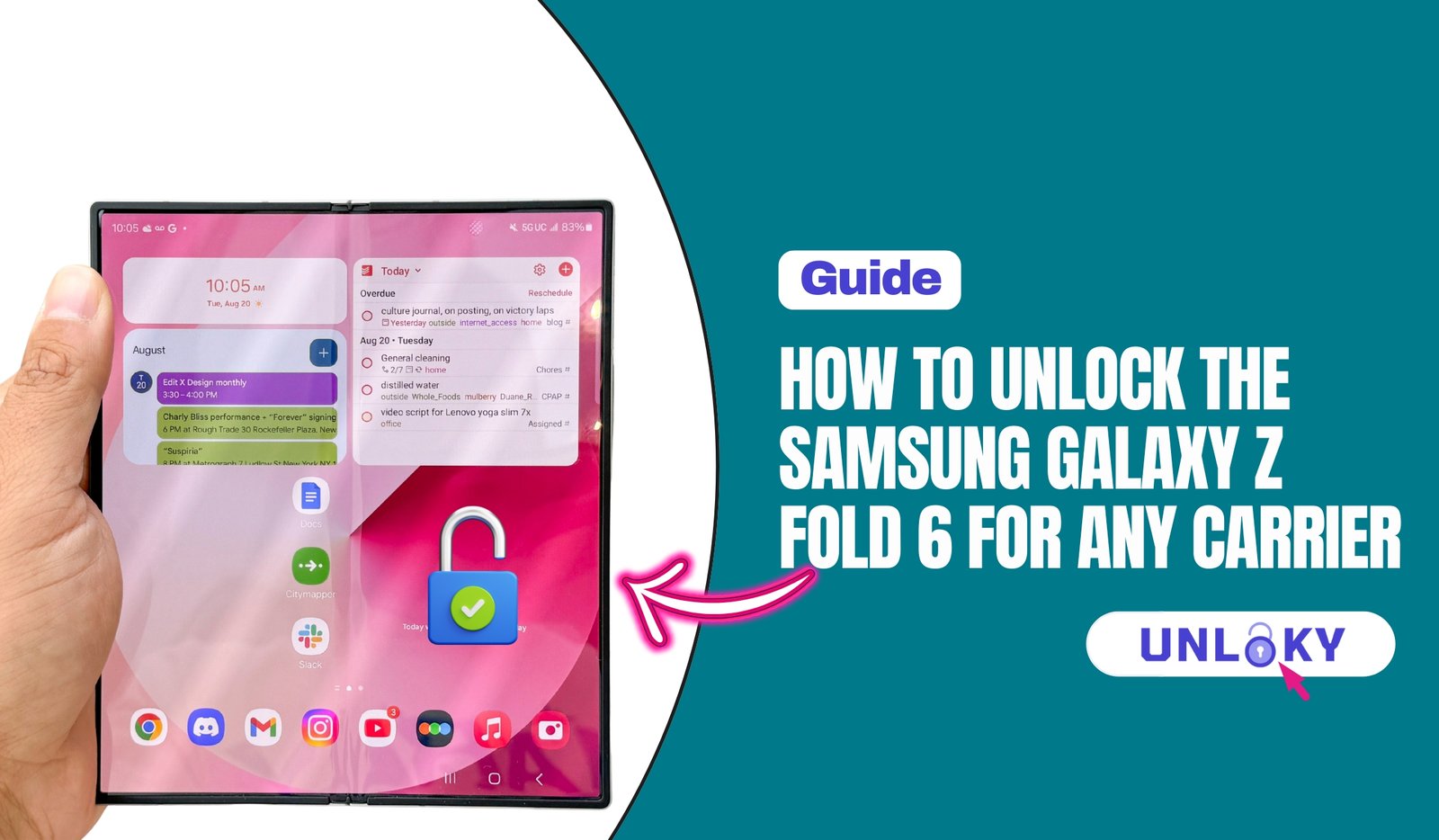 How to Unlock the Samsung Galaxy Z Fold 6 for Any Carrier