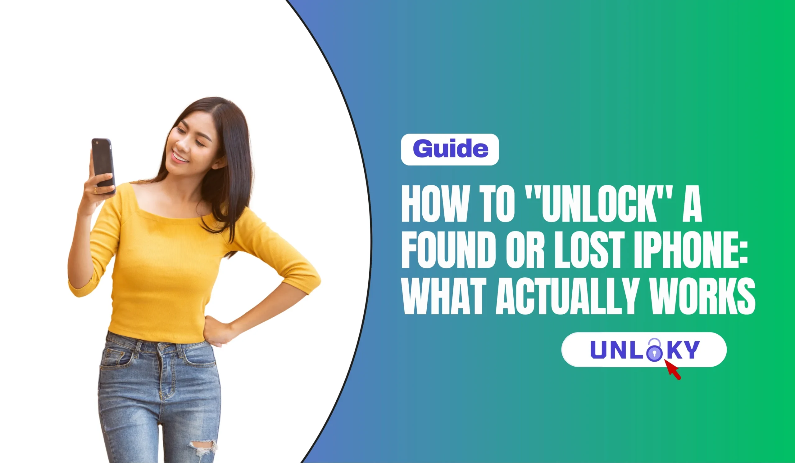 How to "Unlock" a Found or Lost iPhone
