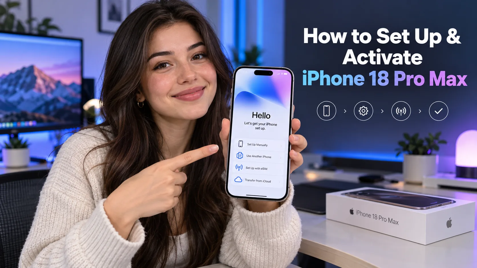 Set Up & Activate iPhone 18 Pro Max